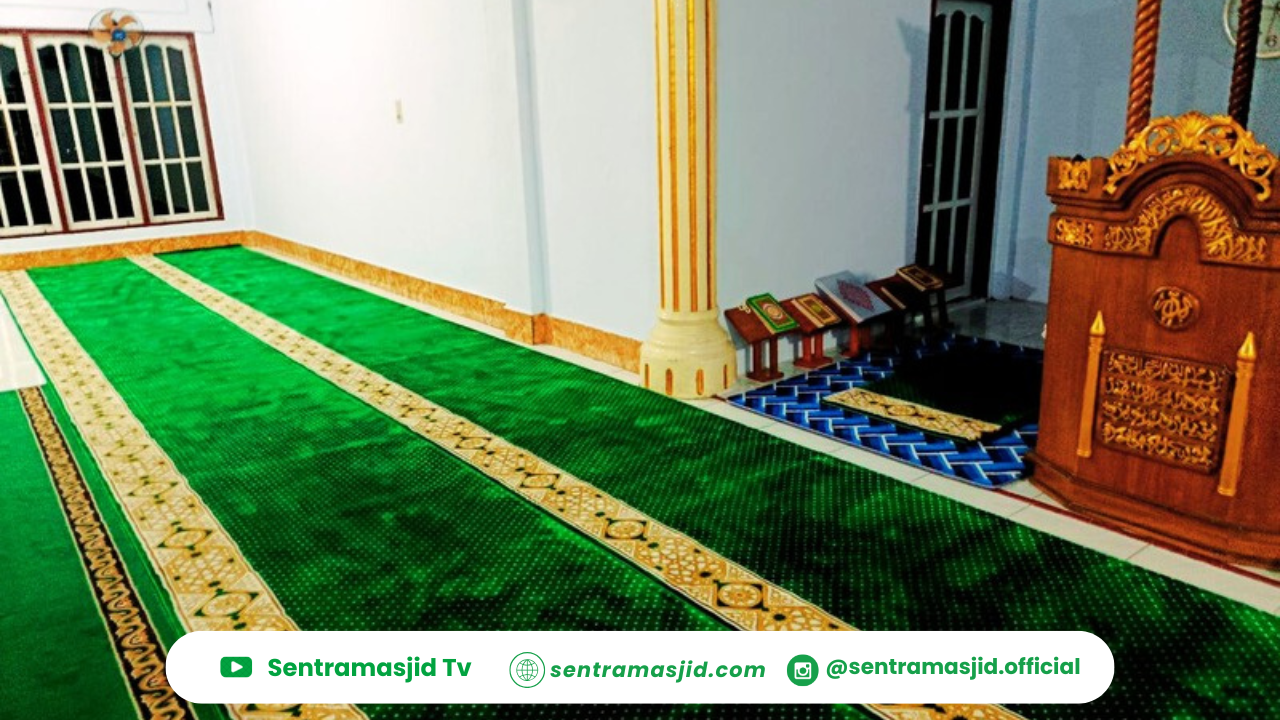 Blog Sentra Masjid Pemasangan Karpet Di Masjid Nurul Huda, Jambi