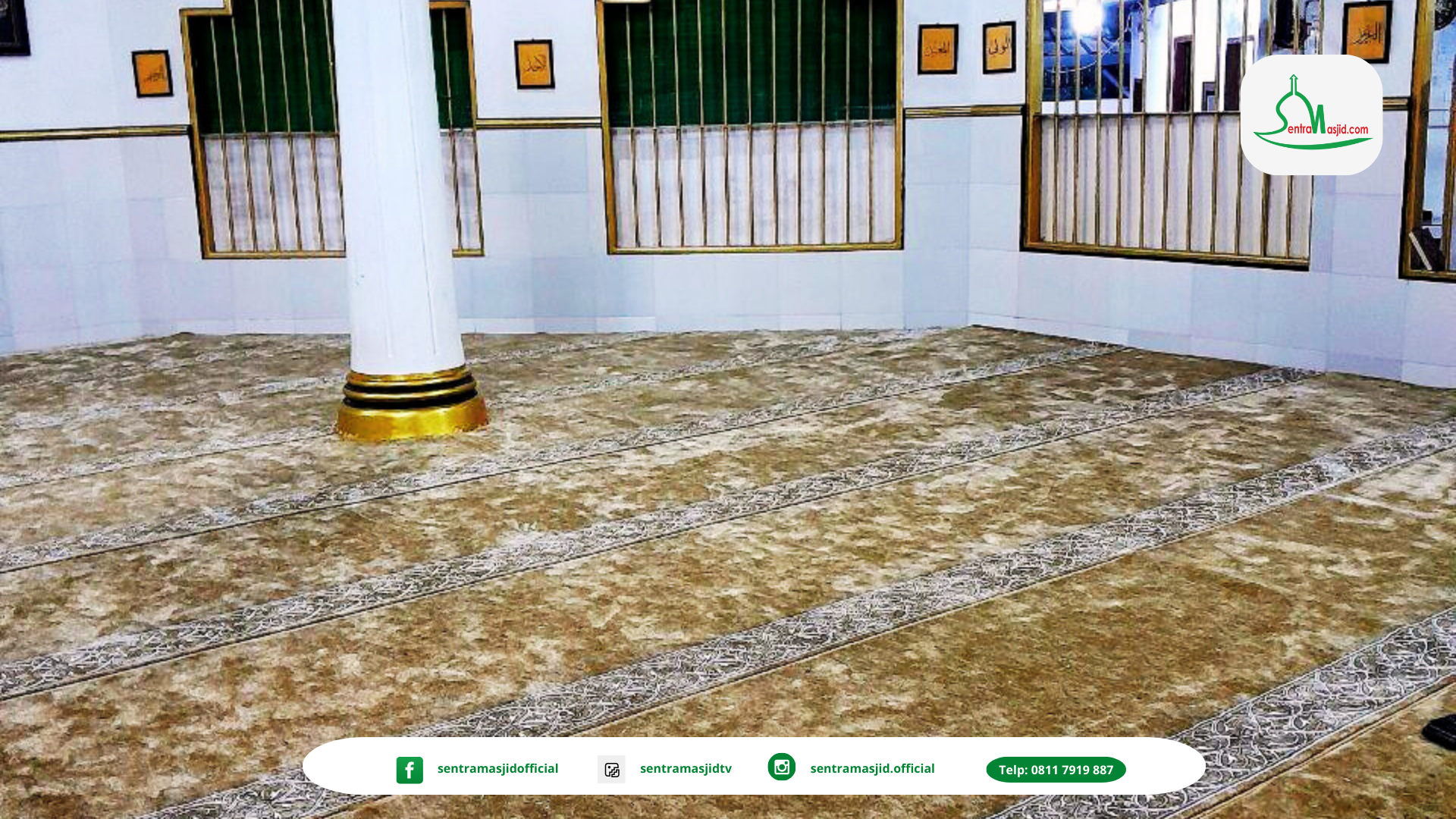 Blog Sentra Masjid Pemasangan Karpet Di Mushola RUTAN 1 Kota Bandar Lampung