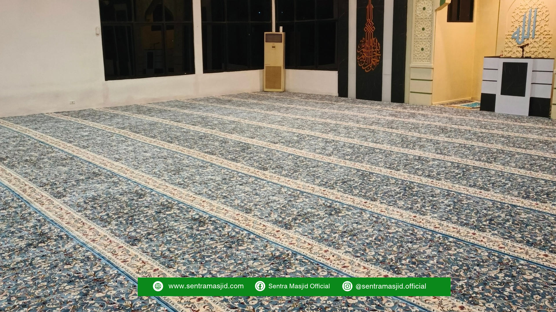 Blog Sentra Masjid Pemasangan Karpet Di Masjid At Tanwir, Kantor Gubernur Lampung