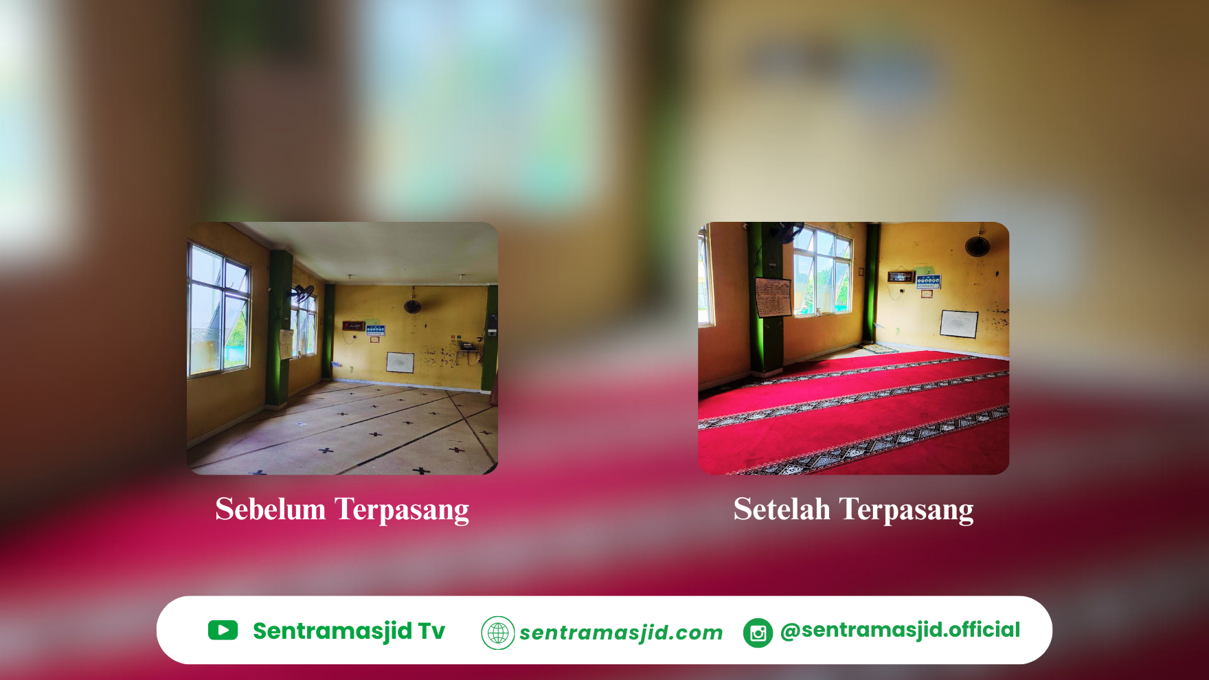 Blog Sentra Masjid Pemasangan Karpet Di Masjid UIN Raden Intan Lampung