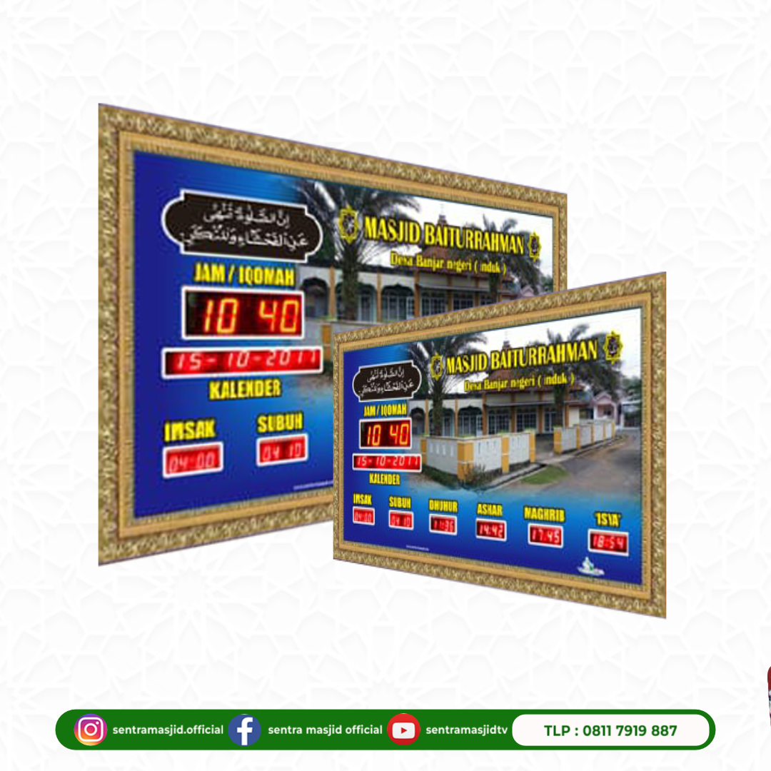 Jam Sholat Digital Mini S