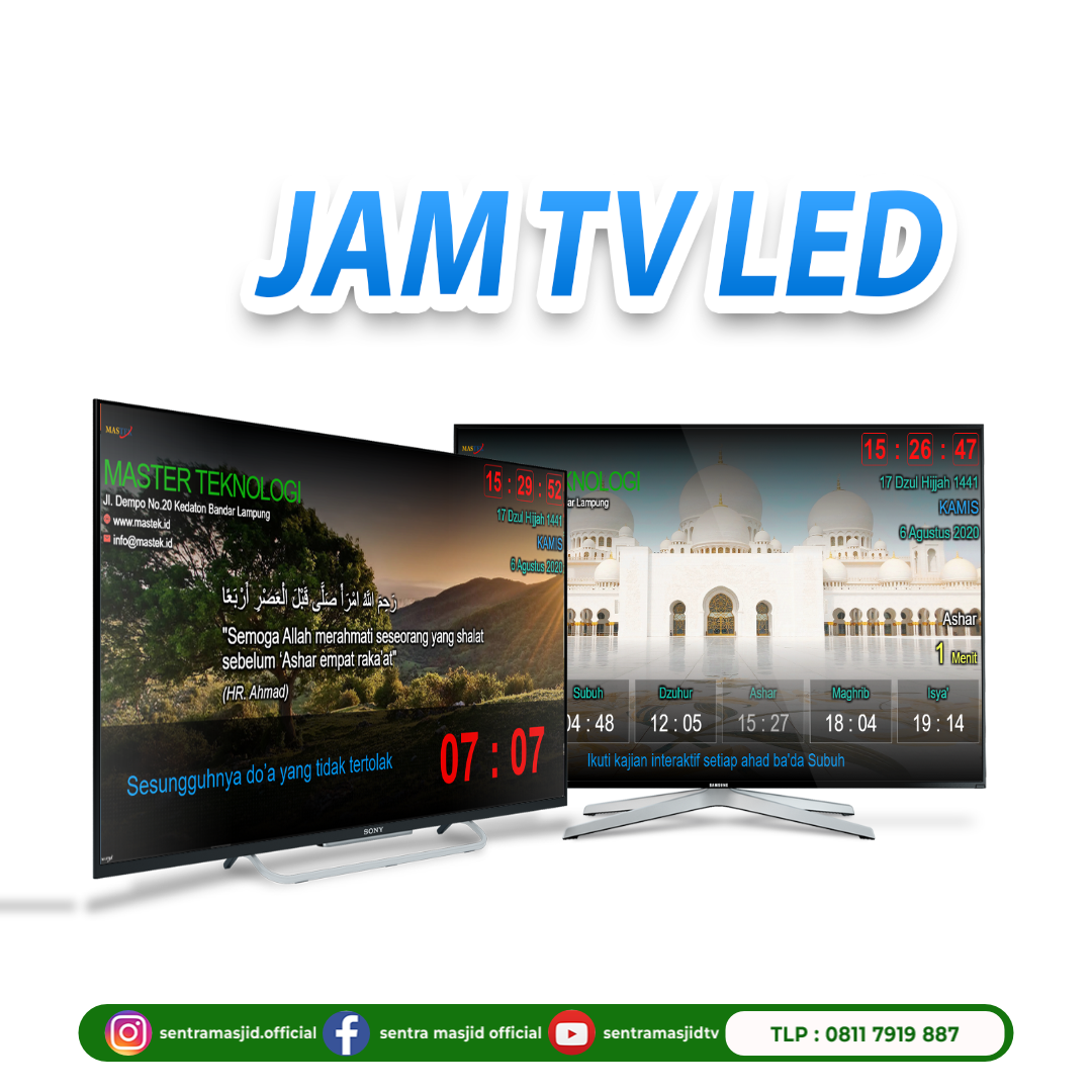 Modul Jam Shalat TV